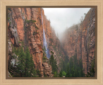 Refrigerator Canyon Waterfall, Zion National Park, Utah