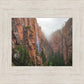 Refrigerator Canyon Waterfall, Zion National Park, Utah