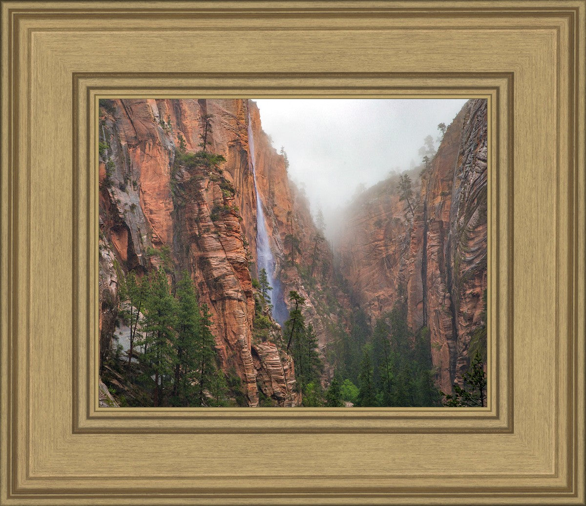 Refrigerator Canyon Waterfall, Zion National Park, Utah