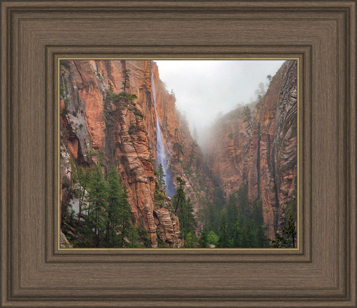 Refrigerator Canyon Waterfall, Zion National Park, Utah