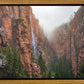 Refrigerator Canyon Waterfall, Zion National Park, Utah