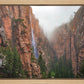 Refrigerator Canyon Waterfall, Zion National Park, Utah