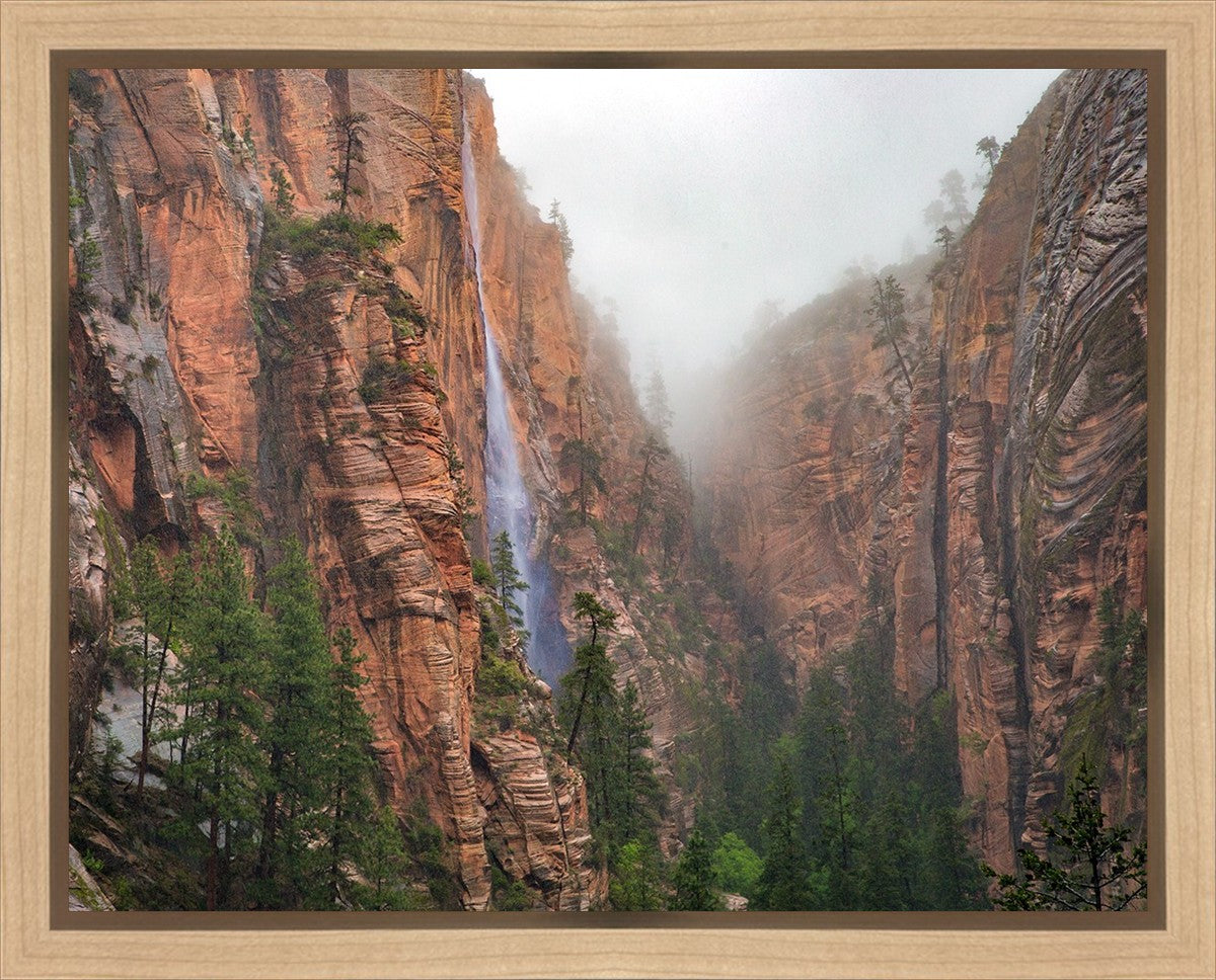 Refrigerator Canyon Waterfall, Zion National Park, Utah