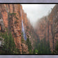 Refrigerator Canyon Waterfall, Zion National Park, Utah