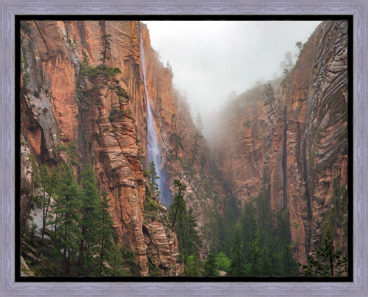 Refrigerator Canyon Waterfall, Zion National Park, Utah