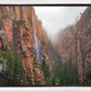 Refrigerator Canyon Waterfall, Zion National Park, Utah
