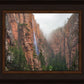 Refrigerator Canyon Waterfall, Zion National Park, Utah