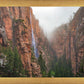 Refrigerator Canyon Waterfall, Zion National Park, Utah