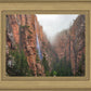 Refrigerator Canyon Waterfall, Zion National Park, Utah