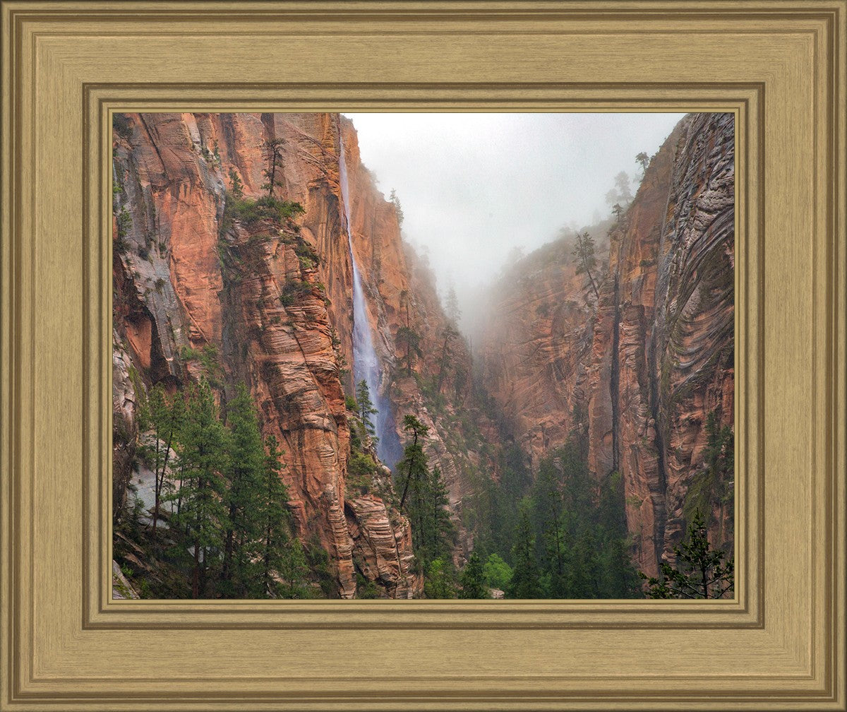 Refrigerator Canyon Waterfall, Zion National Park, Utah