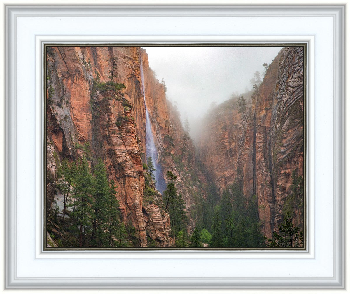 Refrigerator Canyon Waterfall, Zion National Park, Utah