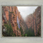 Refrigerator Canyon Waterfall, Zion National Park, Utah