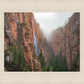 Refrigerator Canyon Waterfall, Zion National Park, Utah