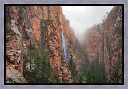 Refrigerator Canyon Waterfall, Zion National Park, Utah