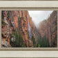 Refrigerator Canyon Waterfall, Zion National Park, Utah