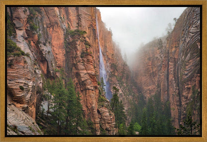 Refrigerator Canyon Waterfall, Zion National Park, Utah