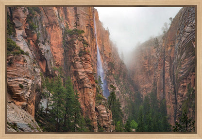Refrigerator Canyon Waterfall, Zion National Park, Utah