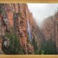 Refrigerator Canyon Waterfall, Zion National Park, Utah