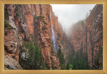 Refrigerator Canyon Waterfall, Zion National Park, Utah