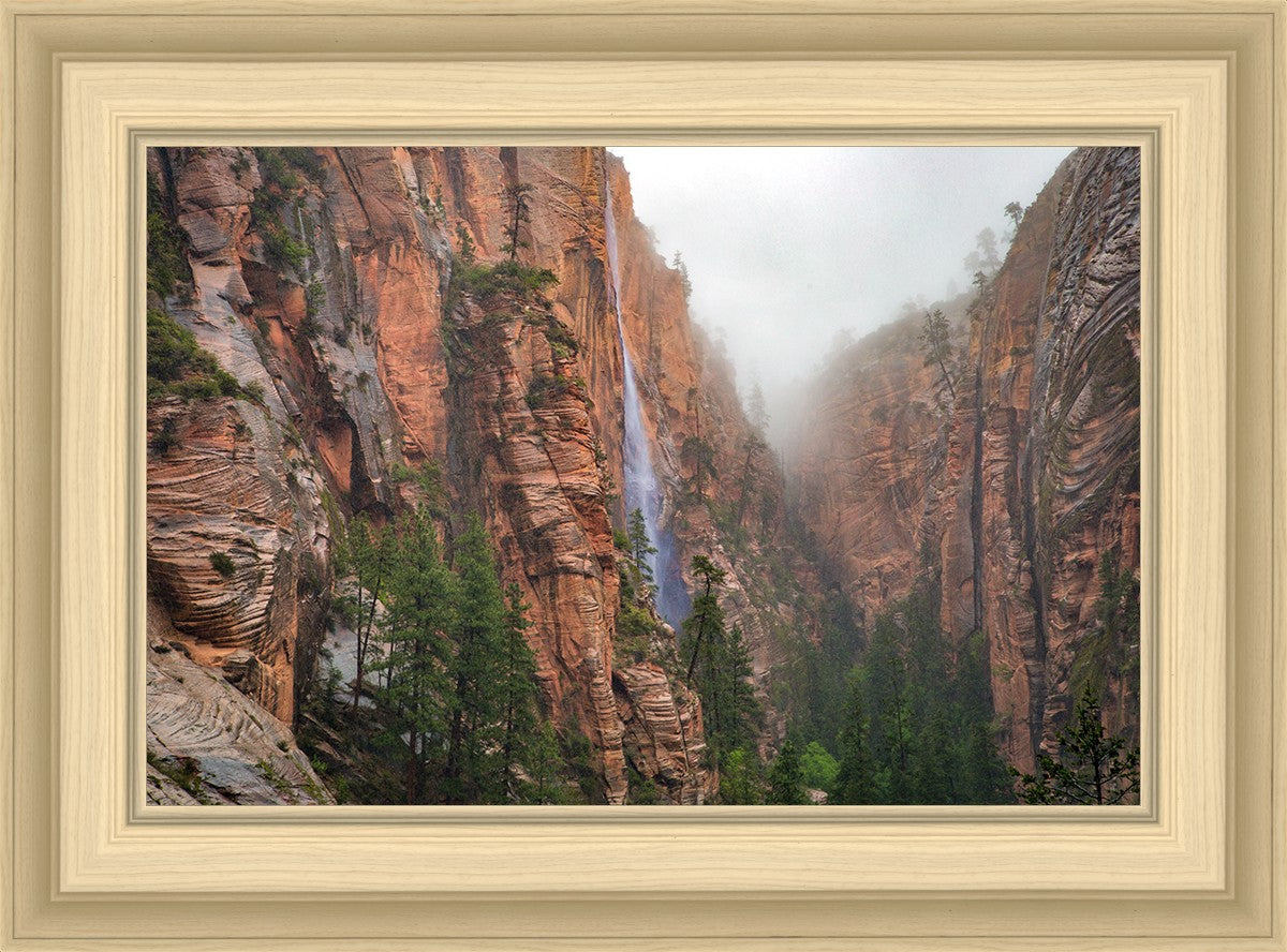 Refrigerator Canyon Waterfall, Zion National Park, Utah
