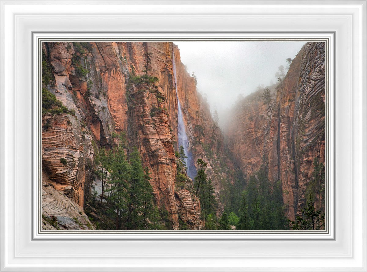Refrigerator Canyon Waterfall, Zion National Park, Utah