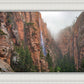 Refrigerator Canyon Waterfall, Zion National Park, Utah
