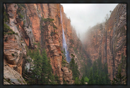 Refrigerator Canyon Waterfall, Zion National Park, Utah