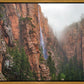 Refrigerator Canyon Waterfall, Zion National Park, Utah