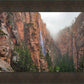 Refrigerator Canyon Waterfall, Zion National Park, Utah