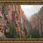 Refrigerator Canyon Waterfall, Zion National Park, Utah