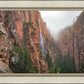 Refrigerator Canyon Waterfall, Zion National Park, Utah