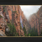 Refrigerator Canyon Waterfall, Zion National Park, Utah