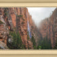 Refrigerator Canyon Waterfall, Zion National Park, Utah