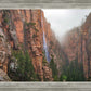 Refrigerator Canyon Waterfall, Zion National Park, Utah