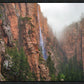 Refrigerator Canyon Waterfall, Zion National Park, Utah