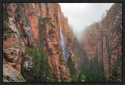 Refrigerator Canyon Waterfall, Zion National Park, Utah
