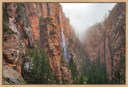 Refrigerator Canyon Waterfall, Zion National Park, Utah