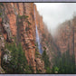 Refrigerator Canyon Waterfall, Zion National Park, Utah