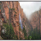 Refrigerator Canyon Waterfall, Zion National Park, Utah
