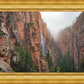 Refrigerator Canyon Waterfall, Zion National Park, Utah