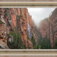 Refrigerator Canyon Waterfall, Zion National Park, Utah