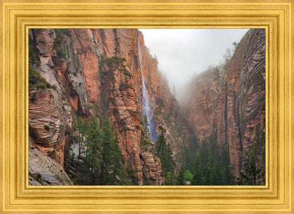 Refrigerator Canyon Waterfall, Zion National Park, Utah