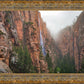 Refrigerator Canyon Waterfall, Zion National Park, Utah