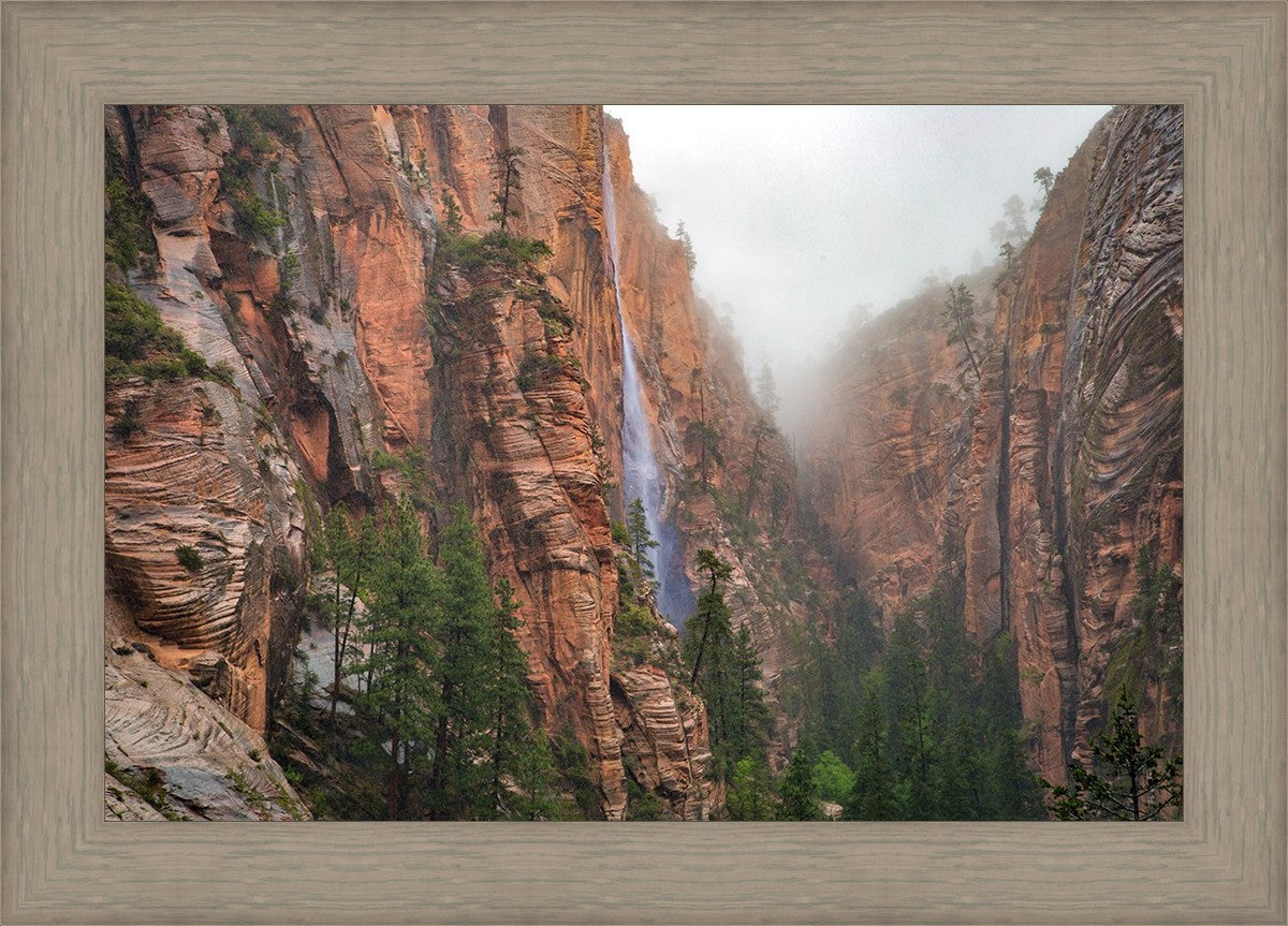 Refrigerator Canyon Waterfall, Zion National Park, Utah