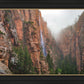 Refrigerator Canyon Waterfall, Zion National Park, Utah