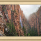 Refrigerator Canyon Waterfall, Zion National Park, Utah