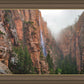 Refrigerator Canyon Waterfall, Zion National Park, Utah