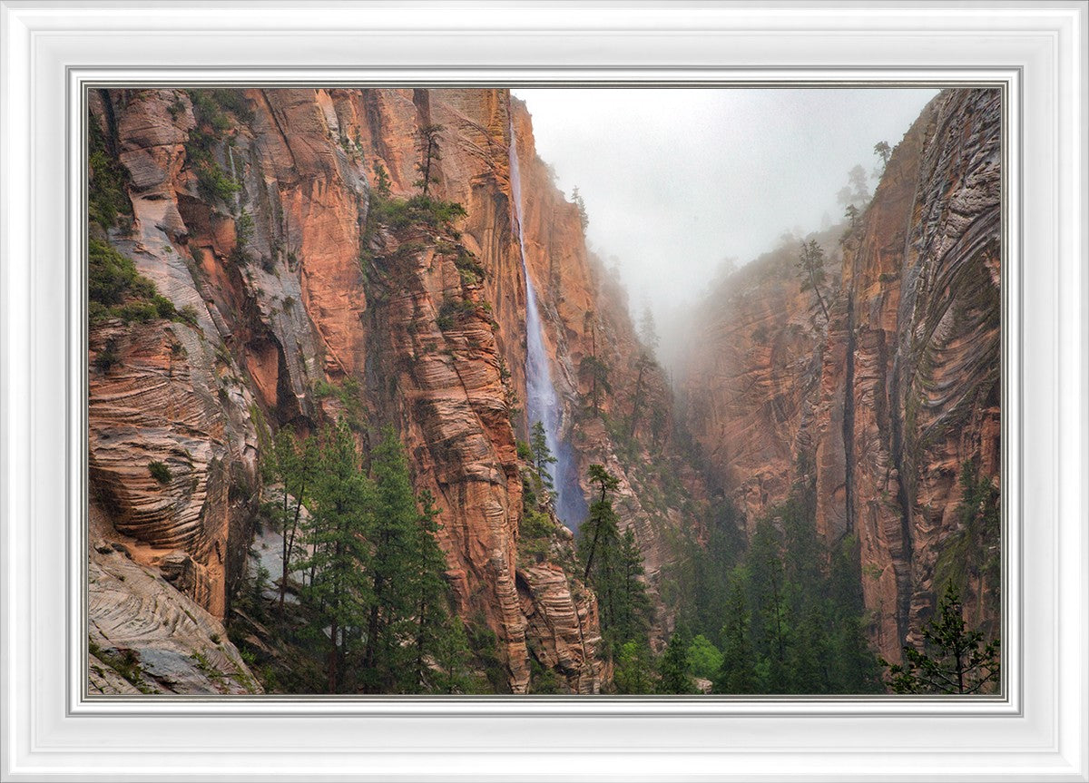 Refrigerator Canyon Waterfall, Zion National Park, Utah