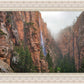Refrigerator Canyon Waterfall, Zion National Park, Utah