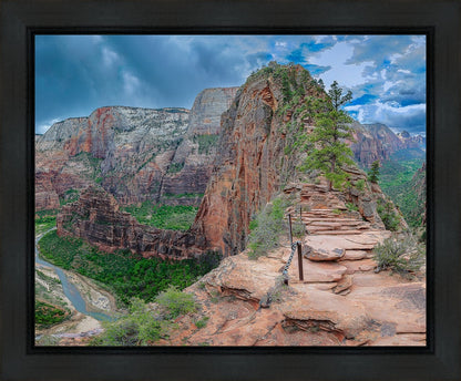 Zion National Park, Utah. Angels Landing Panorama